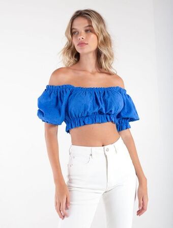 NAF NAF Camisa con cuello bandeja y detalles en hojalillo oferta