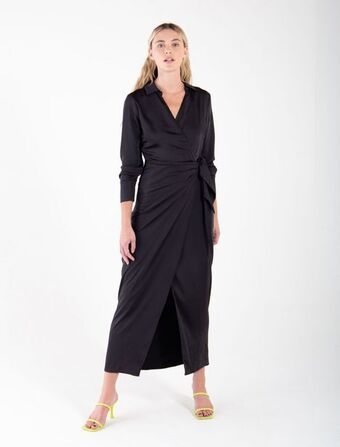 NAF NAF Vestido largo con tirantes oferta