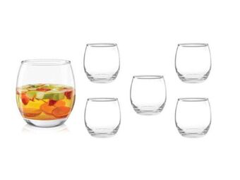 Colineal Set x12 pza vasos vidrios oferta