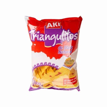 Akí Triangulitos de maíz aki funda oferta