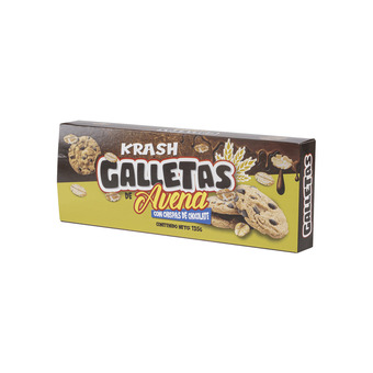 Akí Krash galletas avena chispas de chocolate 135 g oferta