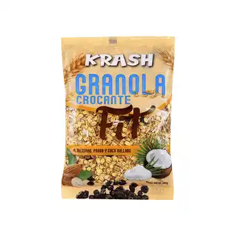 Akí Krash granola crocante fit 340 g oferta