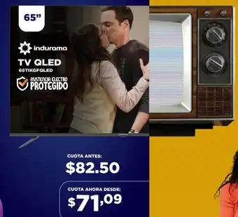 Orve Hogar Indurama TV QLED 65" oferta