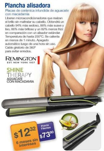 TVentas REMINGTON Plancha alisadora oferta