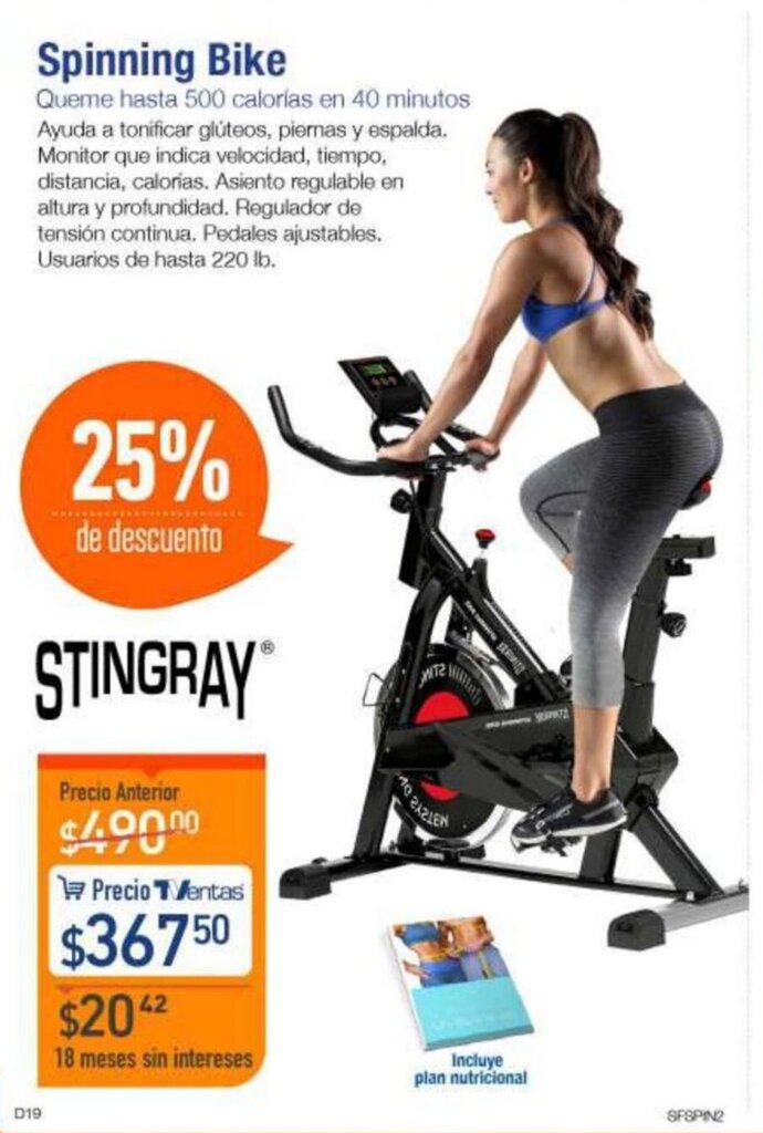 Stingray spinning online bike