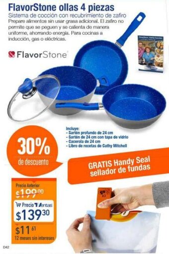 TVentas FlavorStone ollas 4 piezas oferta