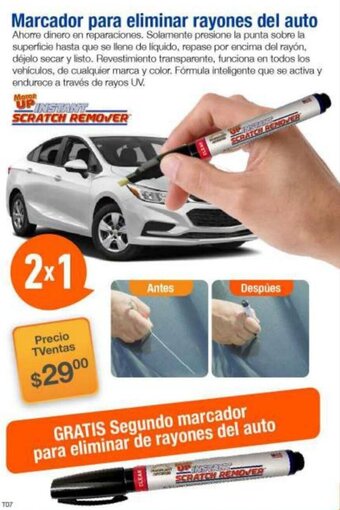 TVentas Marcador para eliminar rayones del auto oferta