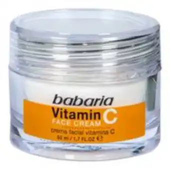 Crema facial babaria con vitamina c 50ml