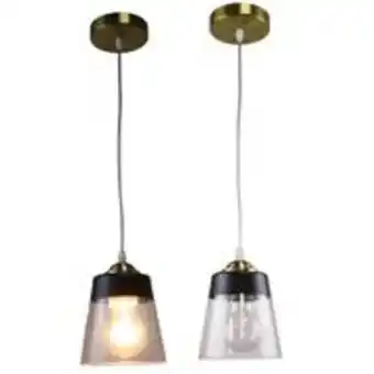 Ferrisariato Lámpara colgante home delight kaia vaso de vidrio clear e27 – 1 luz oferta