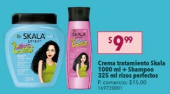 Tia Crema tratamiento skala 1000g + shampoo 325ml rizos perfectos oferta