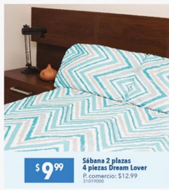 Tia Sábana 2 plazas 4 piezas dream lover oferta