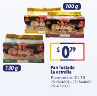 Tia Pan tostado la estrella oferta