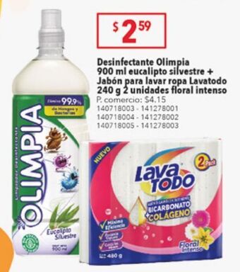 Tia Desinfectante olimpia 900ml oferta