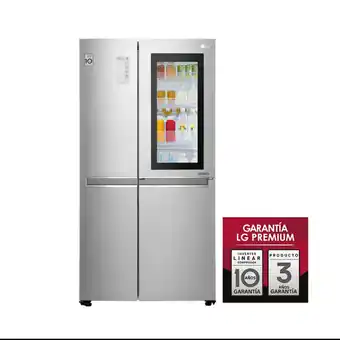 La Ganga Refrigeradora side by side instaview 626 l oferta