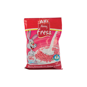 Akí AK.ARROZ FRESA CROCANTE 180 g oferta