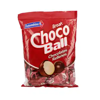 Akí COLOMBINA CARAMELO CHOCO BREAK BALL 175 g oferta