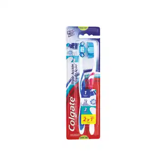 Akí COLGATE CEPILLO TRIPLE ACCIÓN 2X1 MEDIO 2&#215;1 oferta