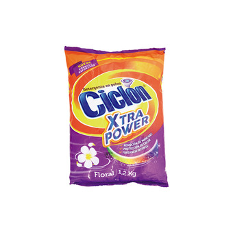 Akí CICLÓN FLORAL DETERGENTE POLVO XTRA POWER 1200 g oferta