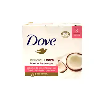 Akí DOVE JB.LECHE DE COCO TRIPACK 3&#215;90 g oferta