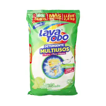 Akí LAVATODO DETERGENTE MULTIUSOS LIMÓN 2000 gr oferta