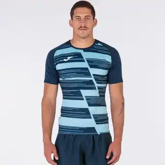 Joma Camiseta manga corta hombre haka celeste oferta