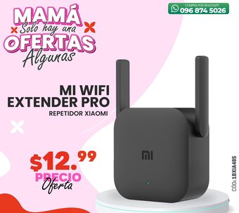 Novicompu MI WIFI EXTENDER PRO REPETIDOR XIAOMI oferta