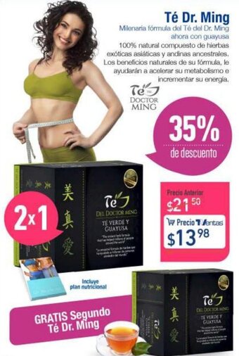 TVentas Té Dr. Ming oferta