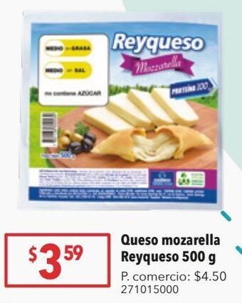 Tia Queso mozzarella reyqueso 500g oferta