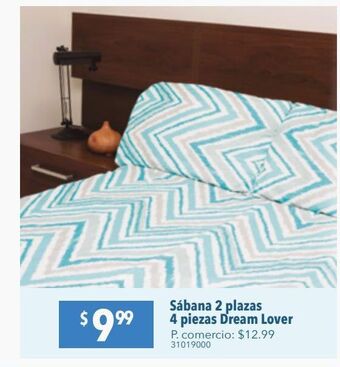 Tia Sábana 2 plazas 4 piezas dream lover oferta