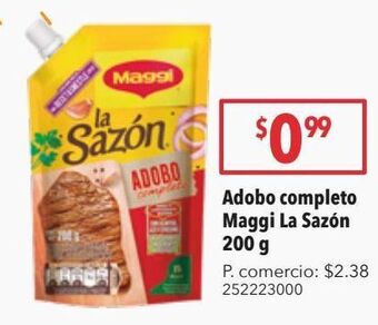 Tia Adobo completo maggi la sazón 200g oferta
