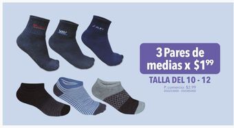 Tia 3 pares de medias oferta