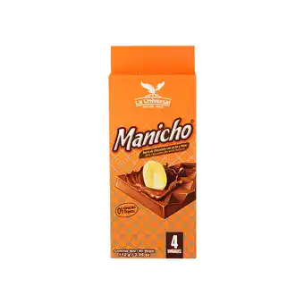 Akí Manicho chocolate x 4 28g oferta