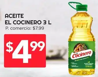Tia Aceite el cocinero 3l oferta