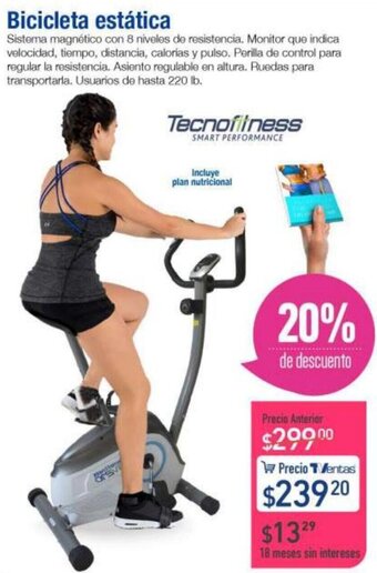 TVentas Bicicleta estática oferta
