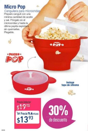 TVentas Micro Pop oferta