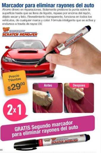 TVentas Marcador para eliminar rayones del auto oferta