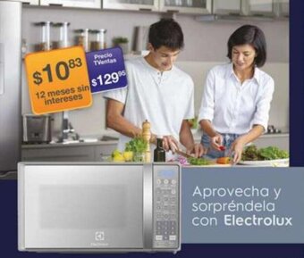 TVentas Aprovecha y sorpréndela con Electrolux oferta
