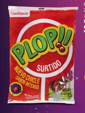 Mi Comisariato Chupete Plop, surtido, 24 unidades, 456 g. oferta