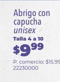 Tia Abrigo con capucha unisex oferta