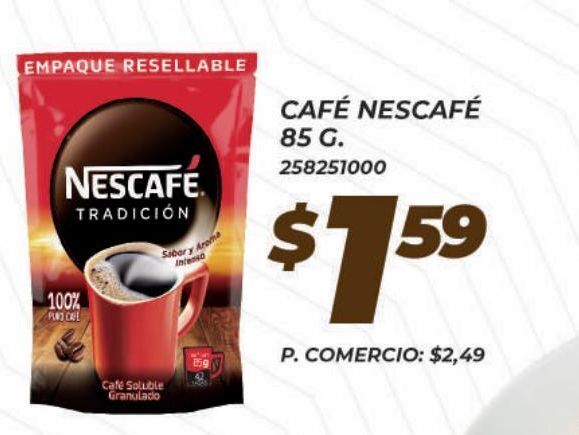 Tia Café nescafé 85g oferta