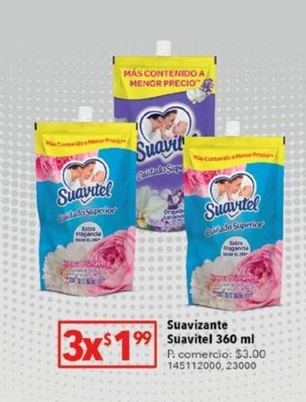 Tia Suavizante suavitel 360ml x 3 oferta