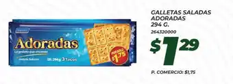 Tia Galletas saladas adoradas 294g oferta
