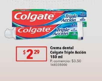 Tia Crema dental colgate triple acción 150ml oferta