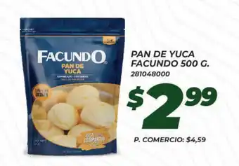 Tia Pan de yuca facundo 500g oferta