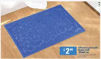 Tia Alfombra para sala home club 40x60cm oferta