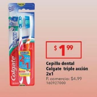 Tia Cepillo dental colgate triple acción 2x1 oferta
