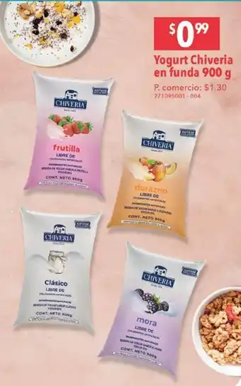 Tia Yogurt chiveria en funda 900g oferta
