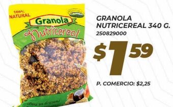 Tia Granola nutricereal 340g oferta