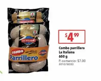 Tia Combo parrillero la italiana 650g oferta