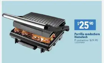 Tia Parrilla sanduchera hometech oferta